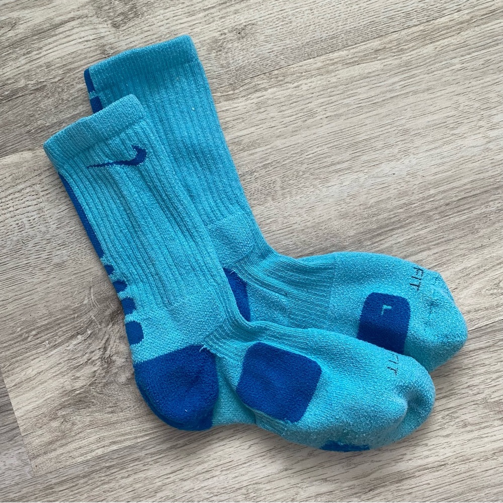 Nike Dri-FIT Blue Socks